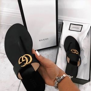 Gucci GG Thong Sandals
